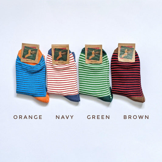 Colourful Striped Women Long Socks | Women Socks | Long Socks | Colorful Socks