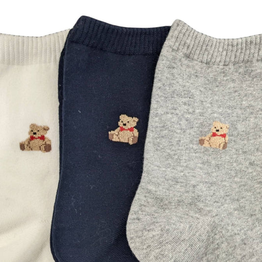 Teddy Bear Women Long Socks | Teddy Bear Socks | Colorful Socks | Womens Socks | Cute Socks | Cotton Socks | Animal Socks